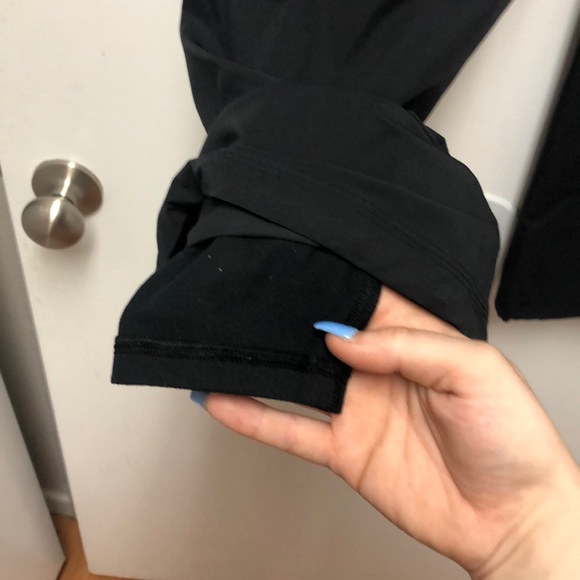 lululemon lined Black Track Pants - Picture 3 of 7